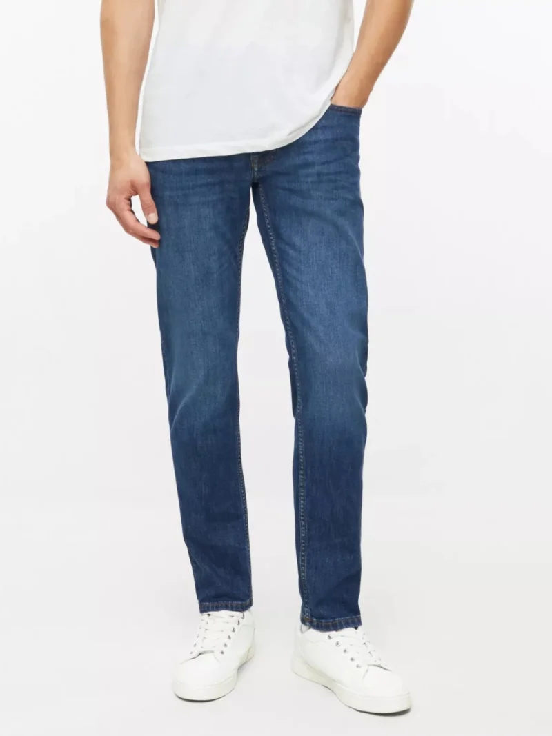 s.Oliver Blugi barbati Nelio cu talie medie, croiala Slim Fit, Slim Leg, Albastru inchis (SELECTATI MARIMEA: 29, SELECTATI LUNGIMEA: 32)
