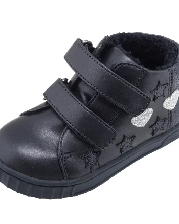 Ghete copii imblanite, piele, Chicco Chelsey, 66120-61P, Albastru