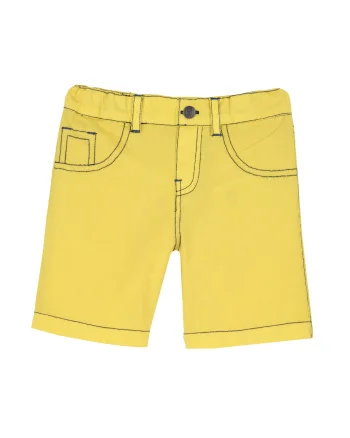 Pantaloni scurti copii Chicco Twill, galben, 00568-64MC