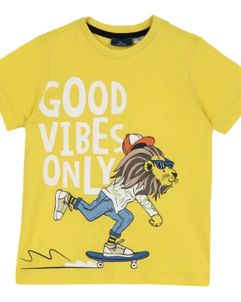 Tricou copii Chicco, galben, 00071-64MC