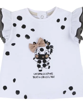 Tricou copii Chicco, Alb, 00034-64MFCO