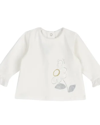 Bluza copii Chicco, alb, 02774-65MFCO