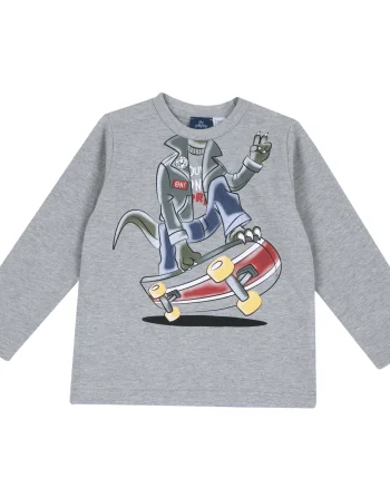 Bluza copii Chicco, gri, 02968-65CLT