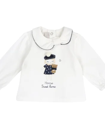 Bluza copii Chicco, Alb, 01957-65MFCO