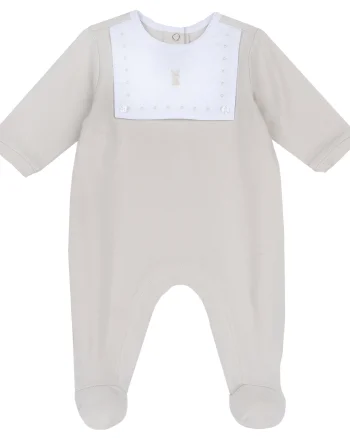 Salopeta bebelusi Chicco, Bej Cu Model, 27109-66MFCI