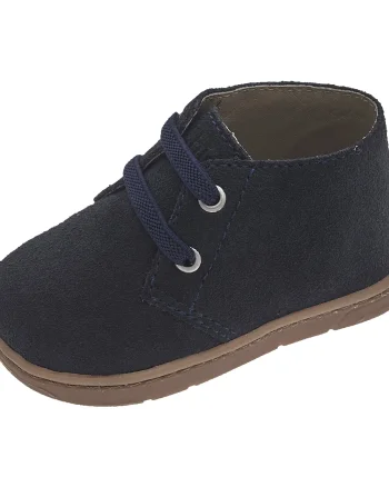 Ghete copii Chicco Giosio, piele intoarsa, Bleumarin, 70078-67P