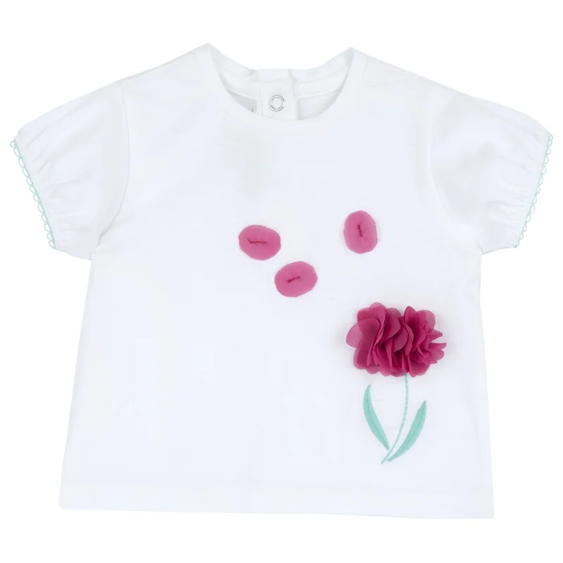 Tricou copii Chicco, crem, 11912-68MFCO