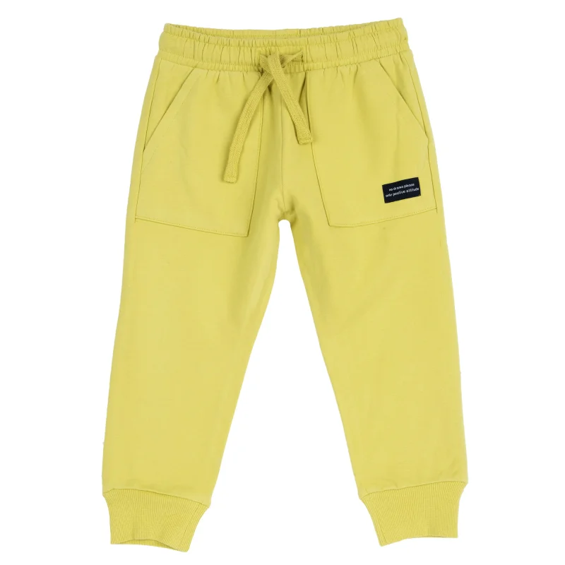 Pantaloni lungi copii Chicco, galben, 08937-65MC