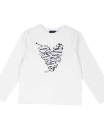 Bluza copii Chicco, Alb, 02719-65MC