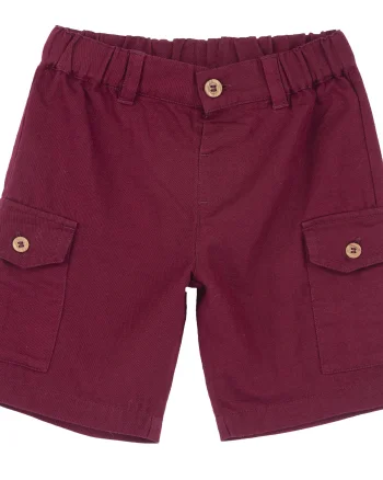 Pantaloni scurti copii Chicco, visiniu, 02061-70MC
