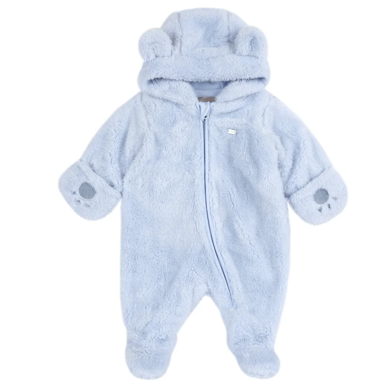 Salopeta bebelusi Chicco din blanita, Albastru, 02496-71MFCI