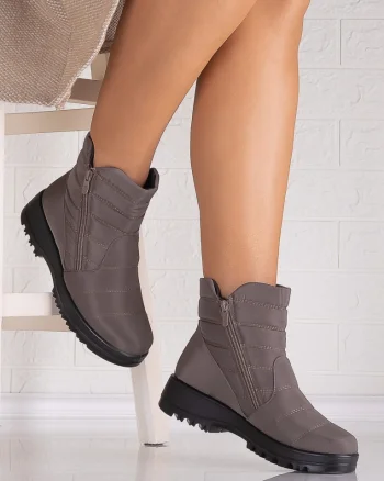 Ghete dama imblanite Khaki din fas Elenia