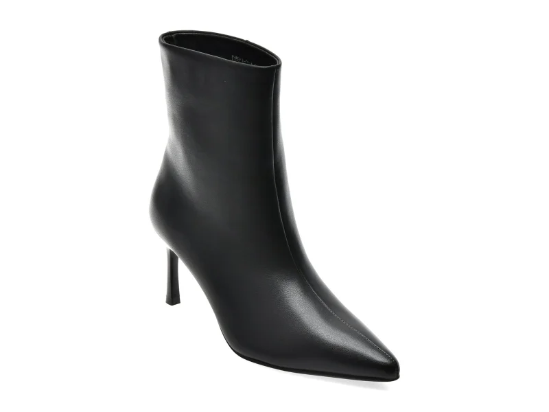 Botine elegante FLAVIA PASSINI negre, 1531C62, din piele naturala