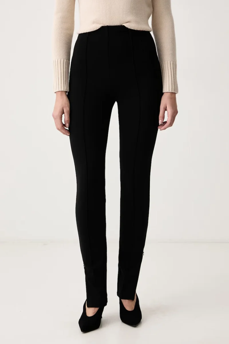 Max&Co.  pantaloni skinny pentru femei cu vâscoză MASTER