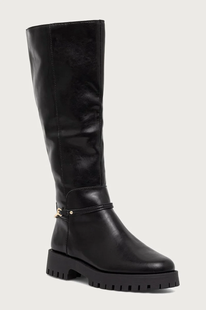 Steve Madden  cizme pentru femei din piele Longshot