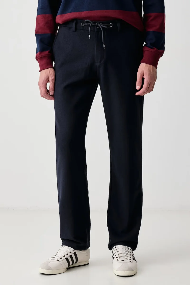 Guess  pantaloni chinos pentru bărbați cu lână Norris