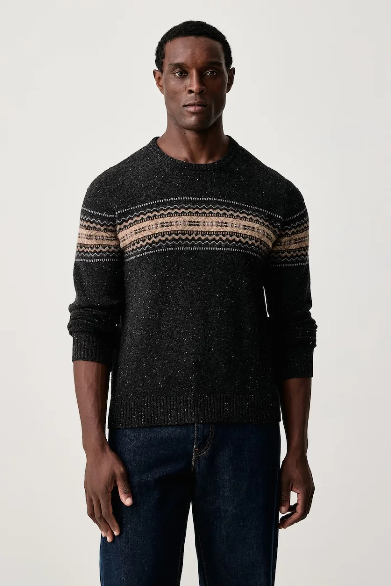 Hackett London  pulover pentru bărbați din lână merino