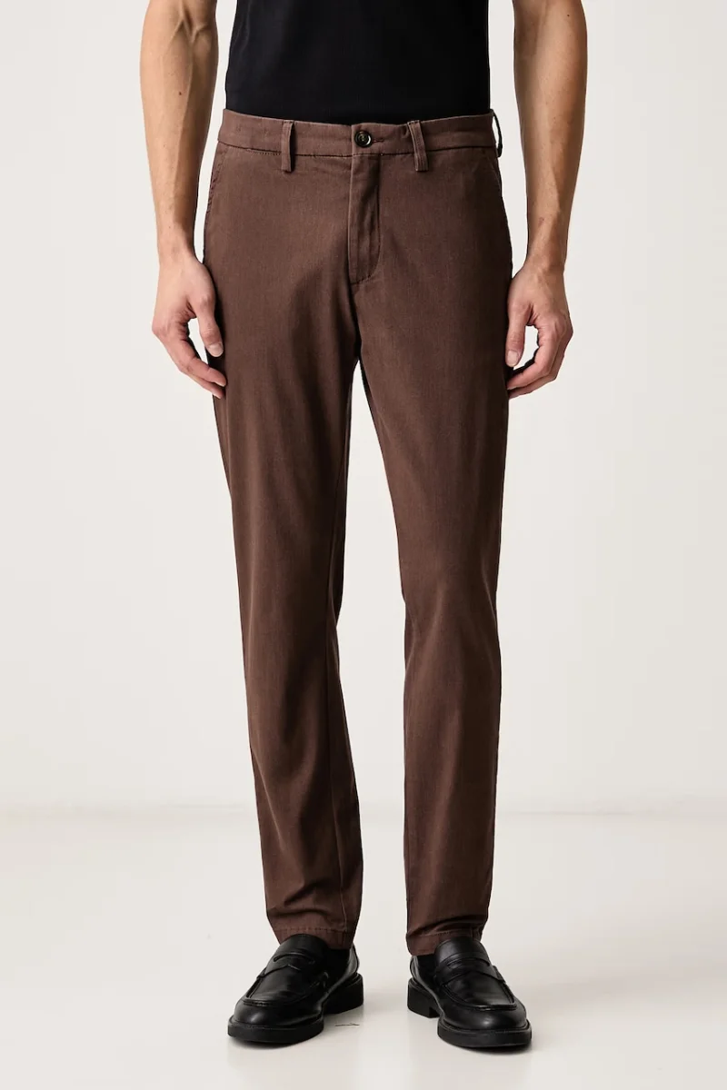 Mos Mosh  pantaloni chinos pentru bărbați cu bumbac Hunt