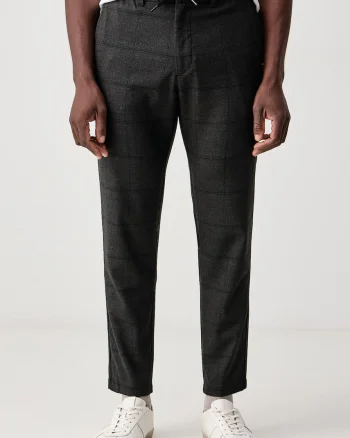 BOSS Orange  pantaloni pentru bărbați cu vâscoză Chino-Tapered-DS-10