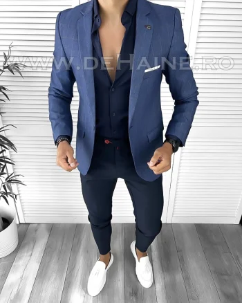 Sacou barbati in carouri  slim fit A8740  P18-3.3