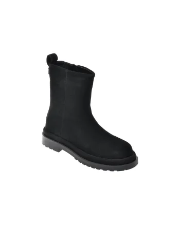 Ghete FLAVIA PASSINI negre, AC6409, din piele intoarsa
