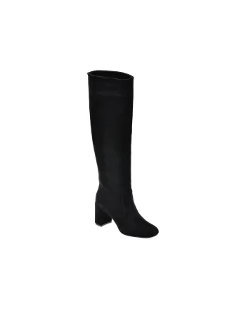 Cizme ALDO negre, SELINE 001, din piele intoarsa