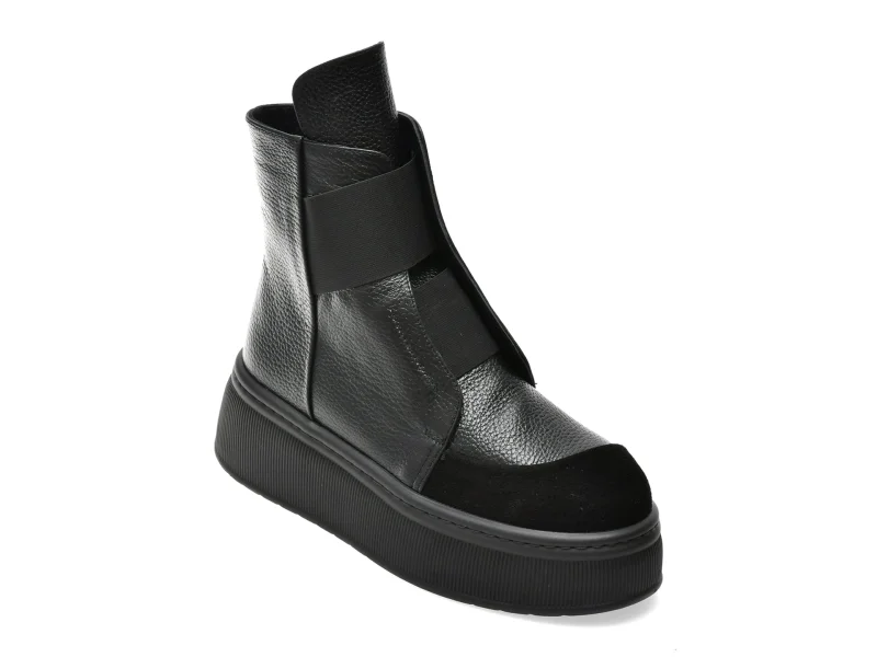 Ghete GRYXX negre, 2361007, din piele naturala
