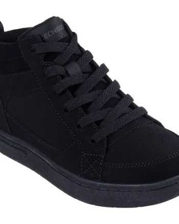 Ghete copii Skechers Smooth Street Cozy Zip 405618L-BBK