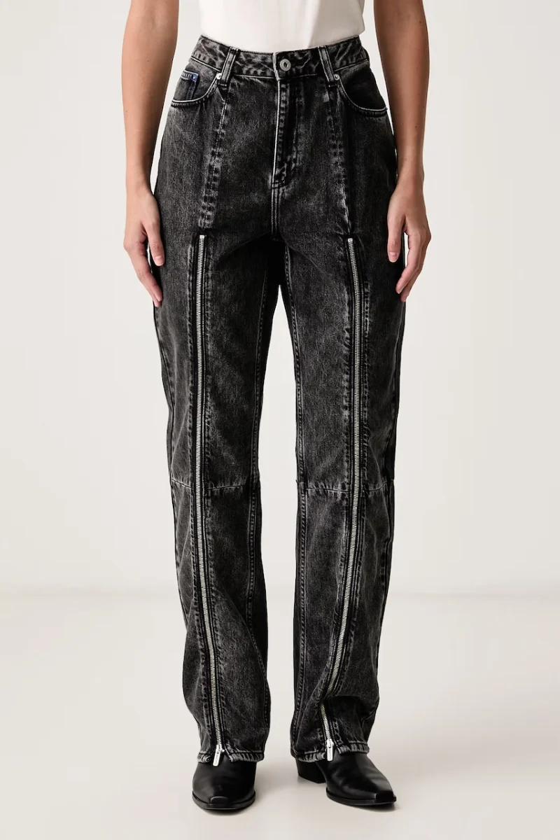 Karl Lagerfeld Jeans  blugi straight pentru femei