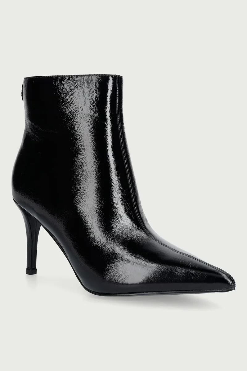 Guess  botine cu toc înalt pentru femei din piele CALEZA