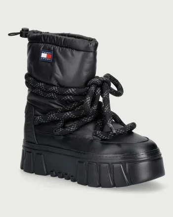 Tommy Jeans  TJW PLATFORM NYLON SNOWBOOT WL cizme de zăpadă pentru femei
