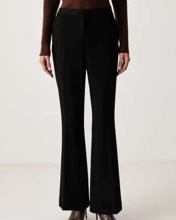 DKNY  pantaloni evazați flare pentru femei