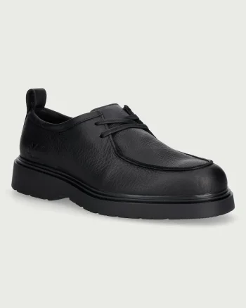 Calvin Klein  pantofi pentru bărbați din piele COMBAT APRON LACEUP TU LTH