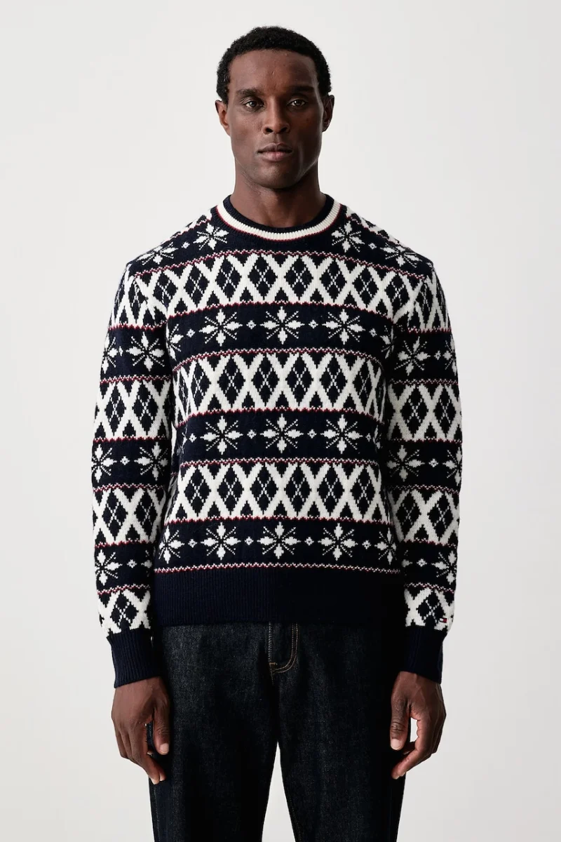 Tommy Hilfiger  pulover pentru bărbați cu lână