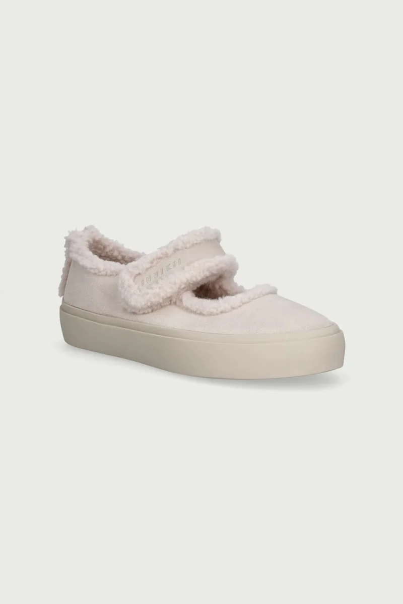 Inuikii  pantofi pentru copii din piele întoarsă SHEARLING M.J.