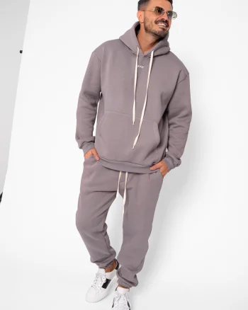 Set Winter hanorac si pantalon Taupe