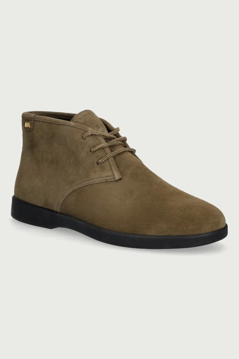 Michael Kors  ghete pentru bărbați din piele întoarsă Wesley Boot