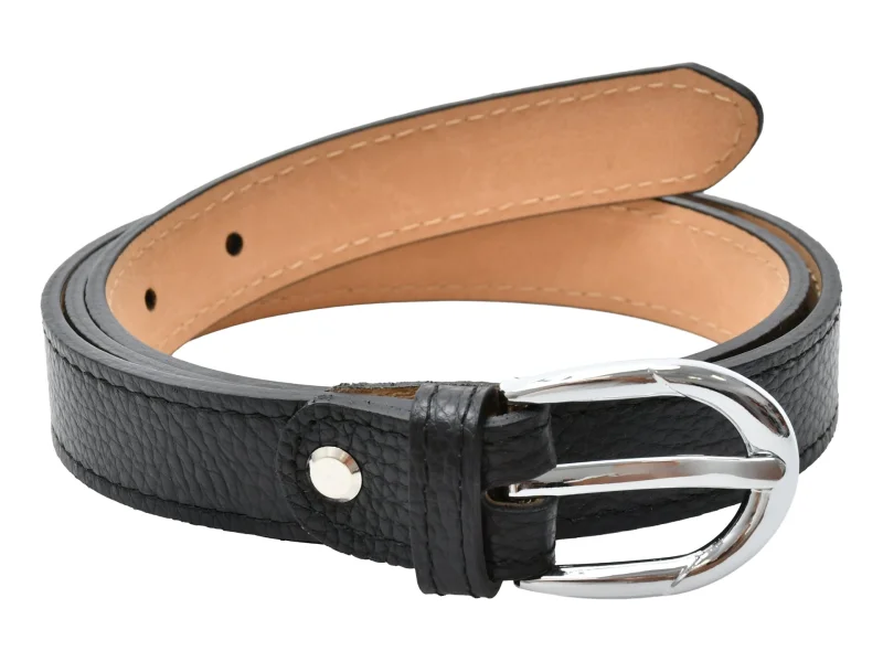 Curea EPICA neagra, F39, din piele naturala