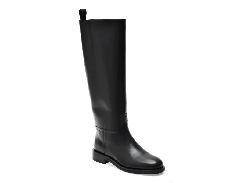 Cizme EPICA PREMIUM negre, 2002, din piele naturala