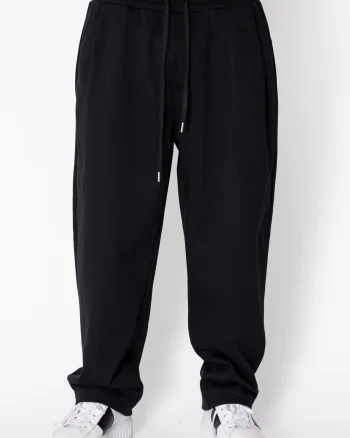 Pantaloni lungi din bumbac Oversized Black
