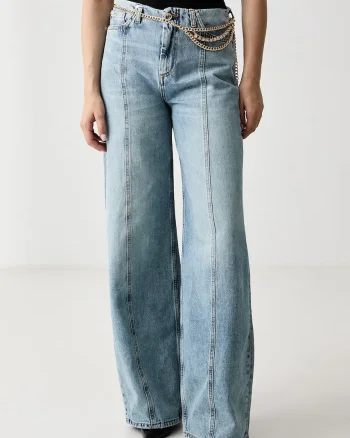 Liu Jo  blugi bootcut pentru femei Selected by Gigi Hadid