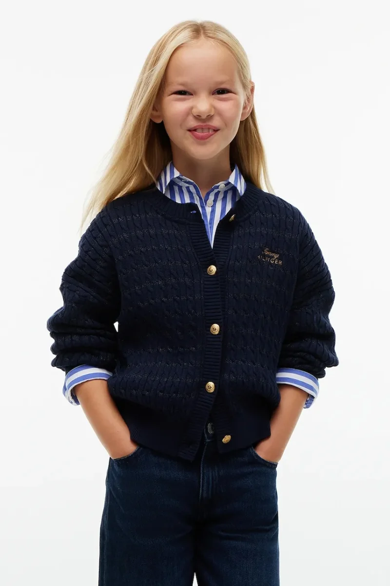 Tommy Hilfiger  cardigan pentru copii din bumbac