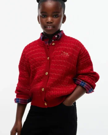 Tommy Hilfiger  cardigan pentru copii din bumbac