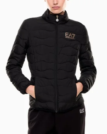 Geaca EA7 TRAIN CORE LADY W ECO DOWN JACKET LIGHT PADDED