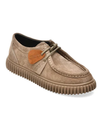 Mocasini GRYXX gri, 2204747, din piele intoarsa