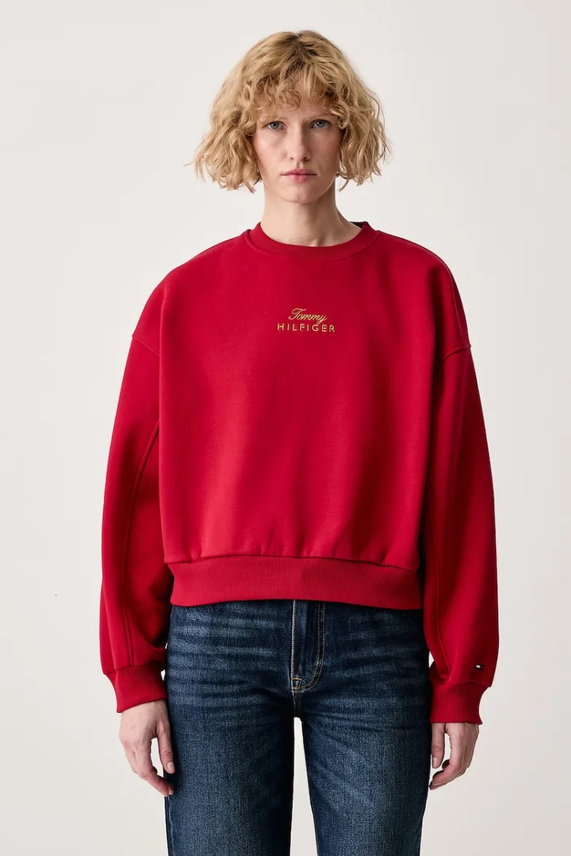 Tommy Hilfiger  hanorac pentru femei cu bumbac