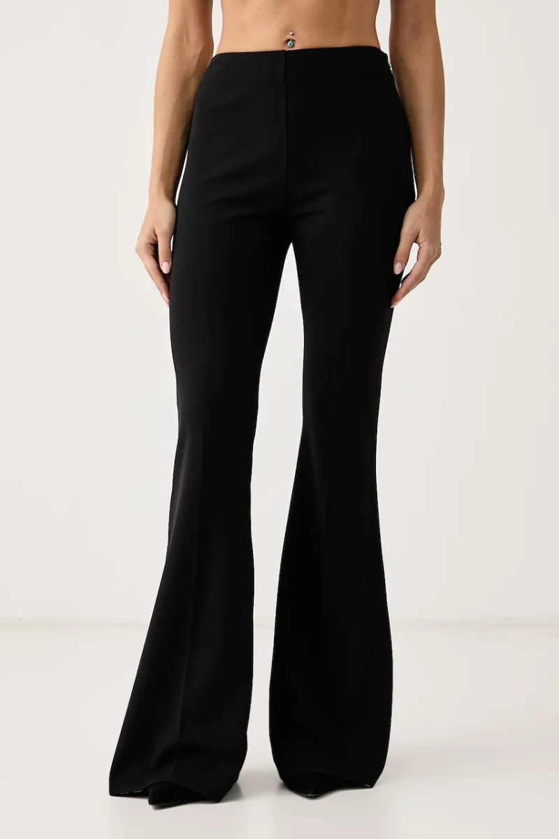 Aniye By  pantaloni evazați flare pentru femei Sienna