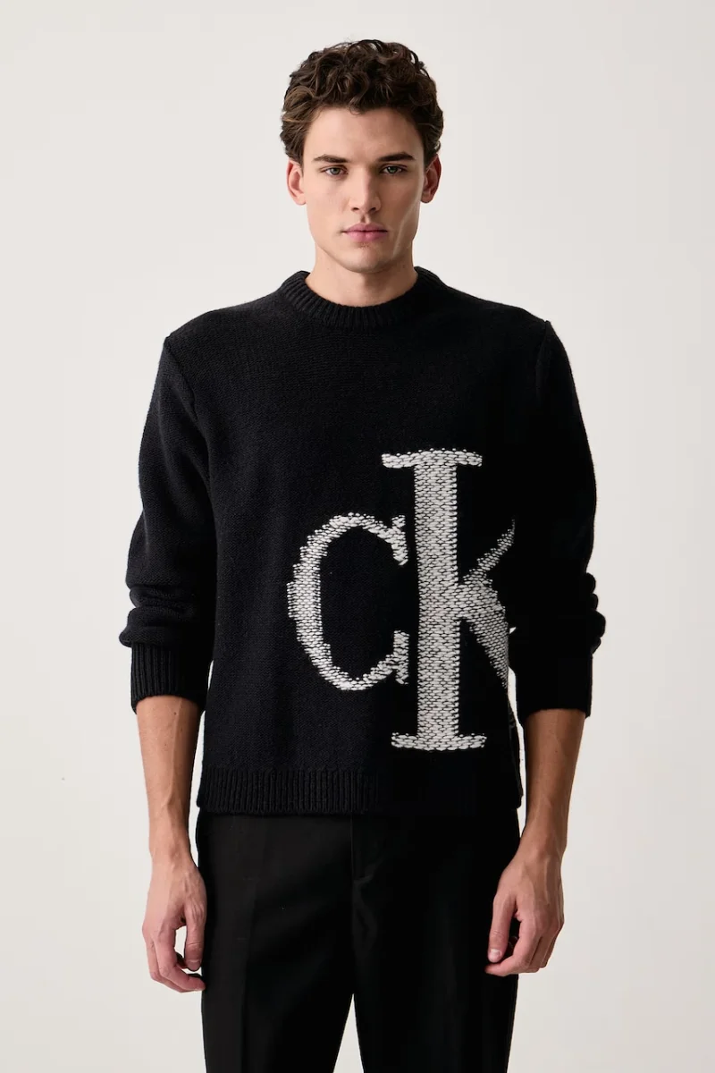 Calvin Klein Jeans  pulover pentru bărbați din lână