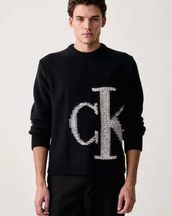 Calvin Klein Jeans  pulover pentru bărbați din lână