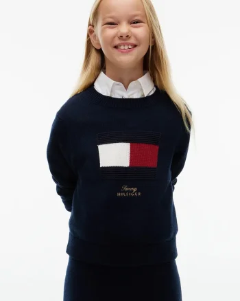 Tommy Hilfiger  pulover pentru copii cu amestec de lână